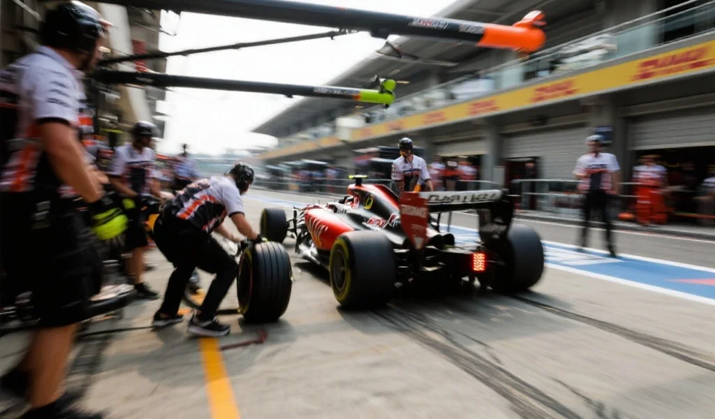 F1赛车团队策略深度解析:进站时机、轮胎选择与车手指令的协同作用